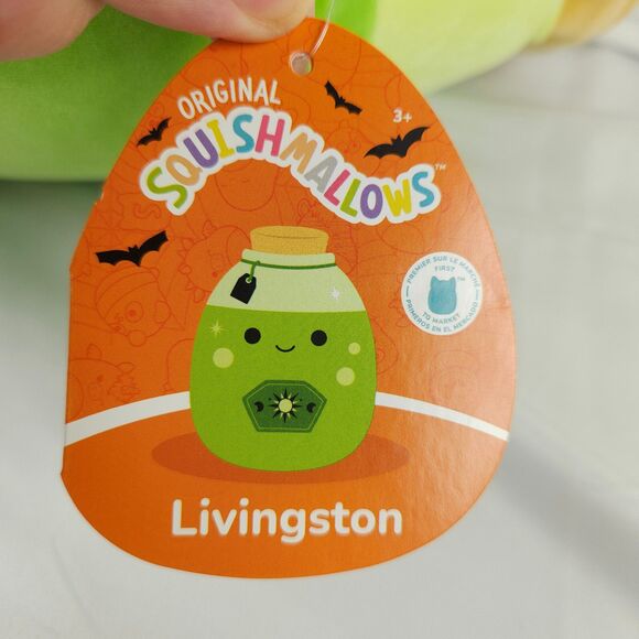 NWT Squishmallows LIVINGSTON the POTION BOTTLE 12" FIRST TO MARKET Halloween - Picture 5 of 7